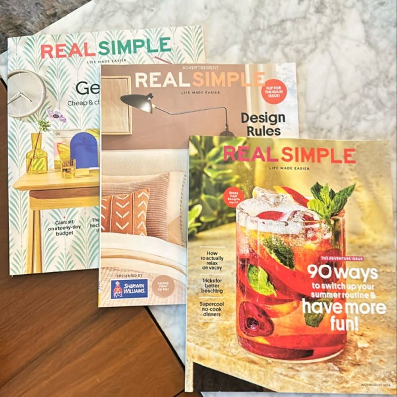 Real simple magazine 