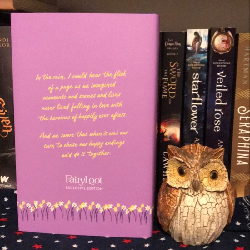 A Novel Love Story SIGNED *Fairyloot* exclusive 