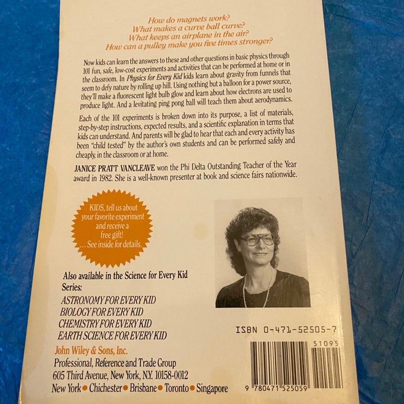 Janice VanCleave's Physics for Every Kid
