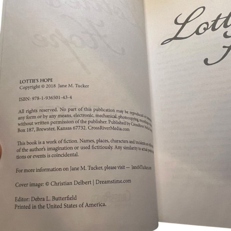 Lottie's Hope (Signed)
