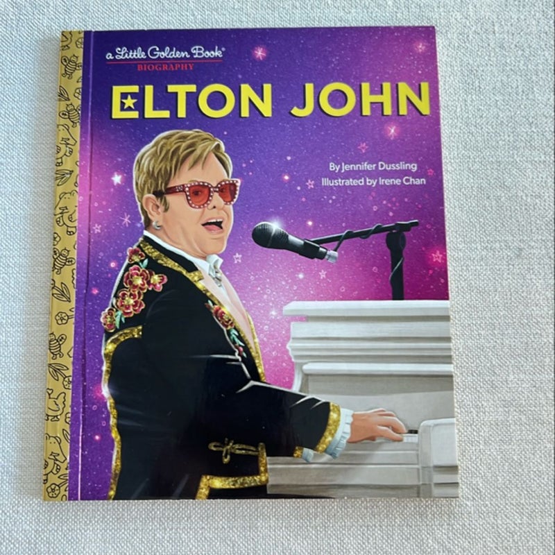 Elton John: a Little Golden Book Biography