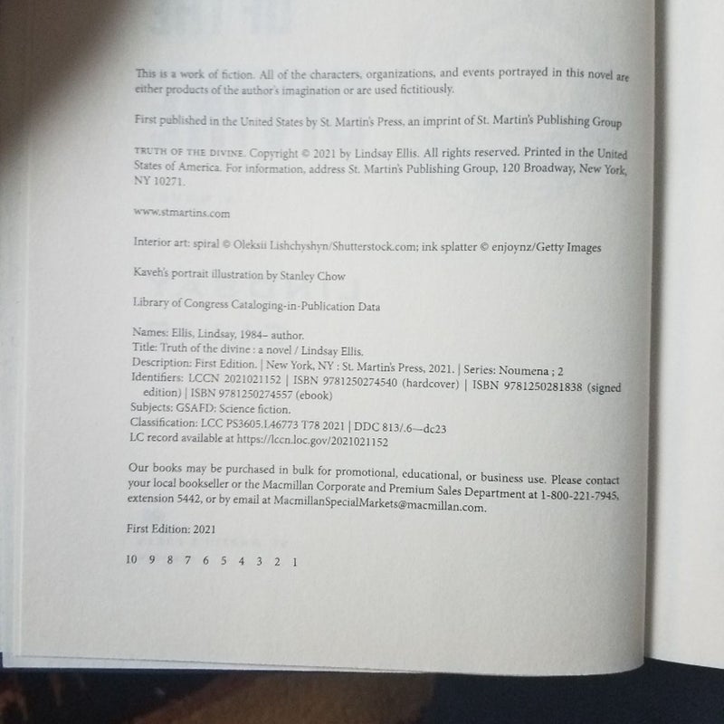 Axiom's End & Truth of the Divine [signed]