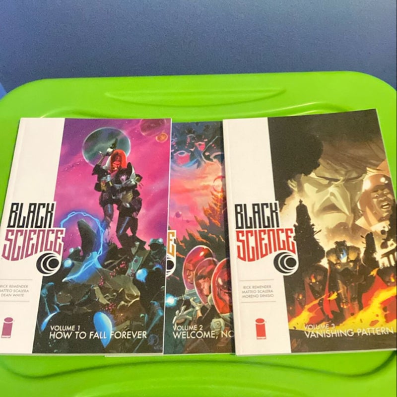 Black Science Volume 1-3