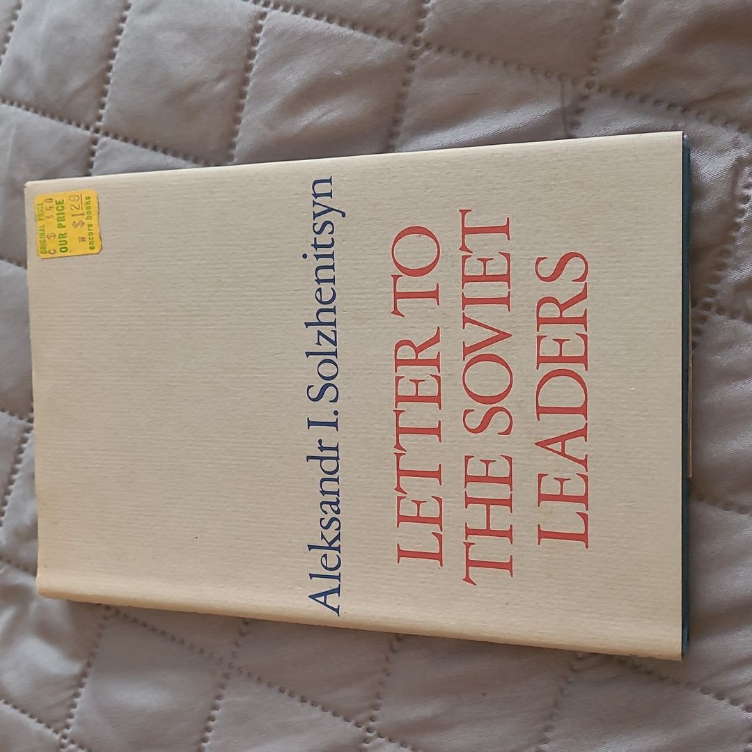 Letter to the Soviet Leaders