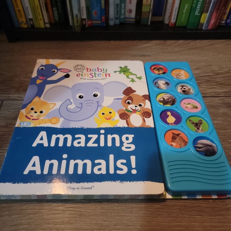 Baby Einstein: Amazing Animals! Sound Book