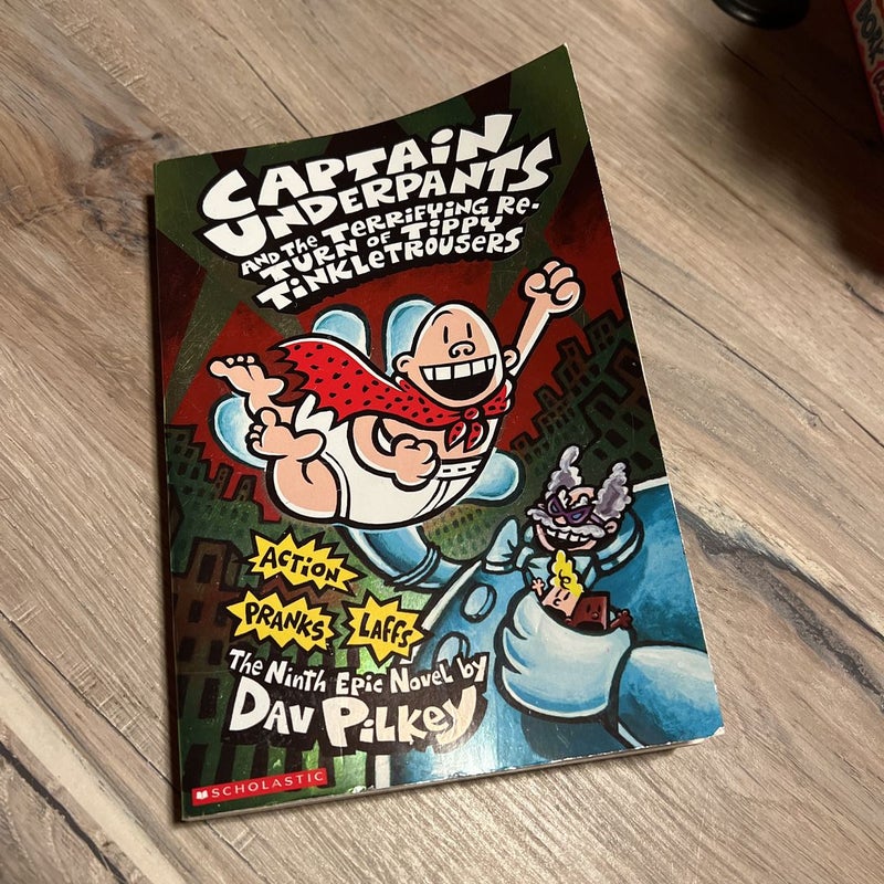 Captain underpants deals book 9