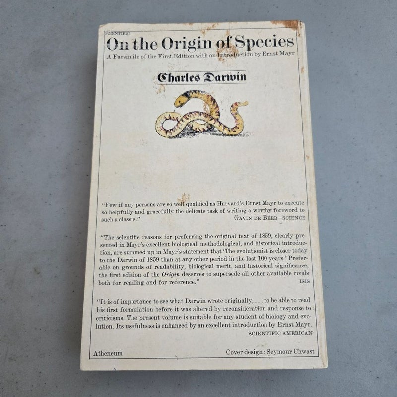 On the Origin of Species