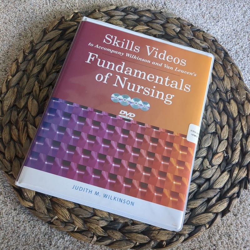 Package of Wilkinson's Fundamentals of Nursing and Skills Videos