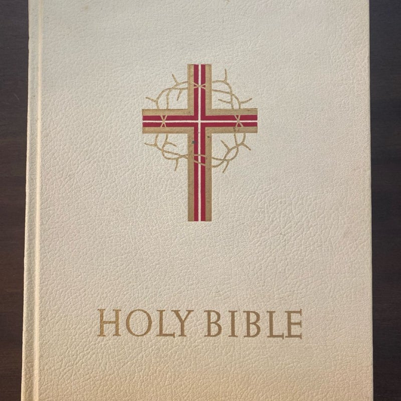 Holy Bible Catholic De Luxe Edition With The Confraternity Text (1966)