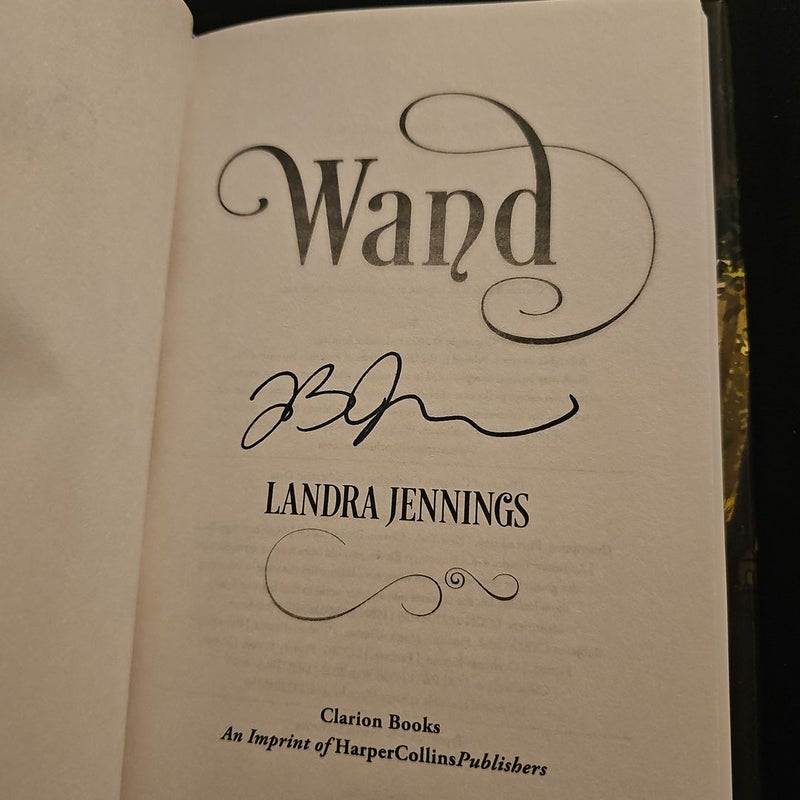 *Signed* Wand