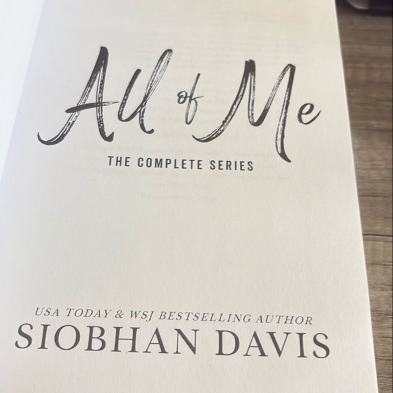 All of Me the complete series 1-3 