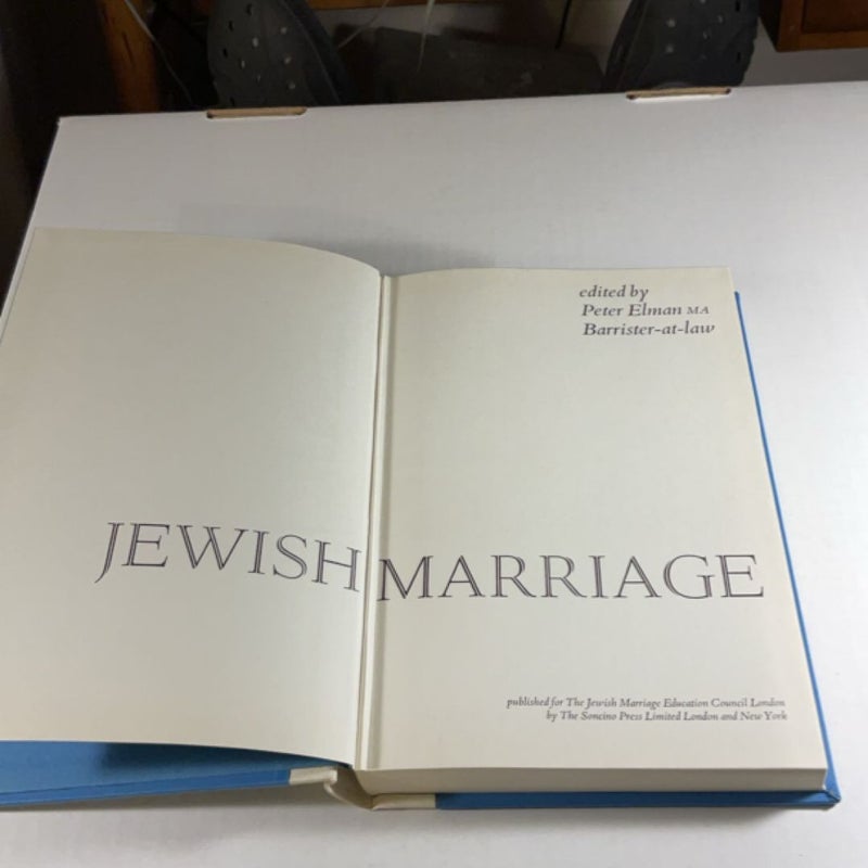 Jewish Marriage