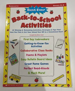 Best-Ever Back-to-School Activities