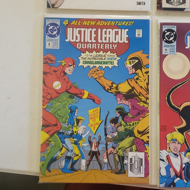 Justice league quarterly lot