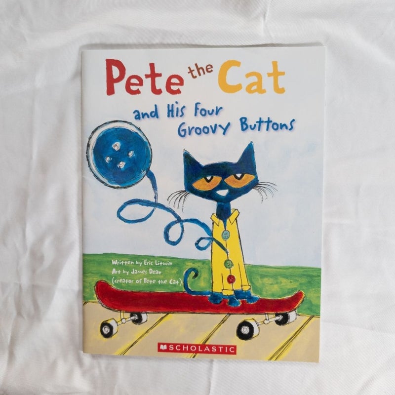 Pete the Cat Scholastic Book Lot Of 7 By James Dean