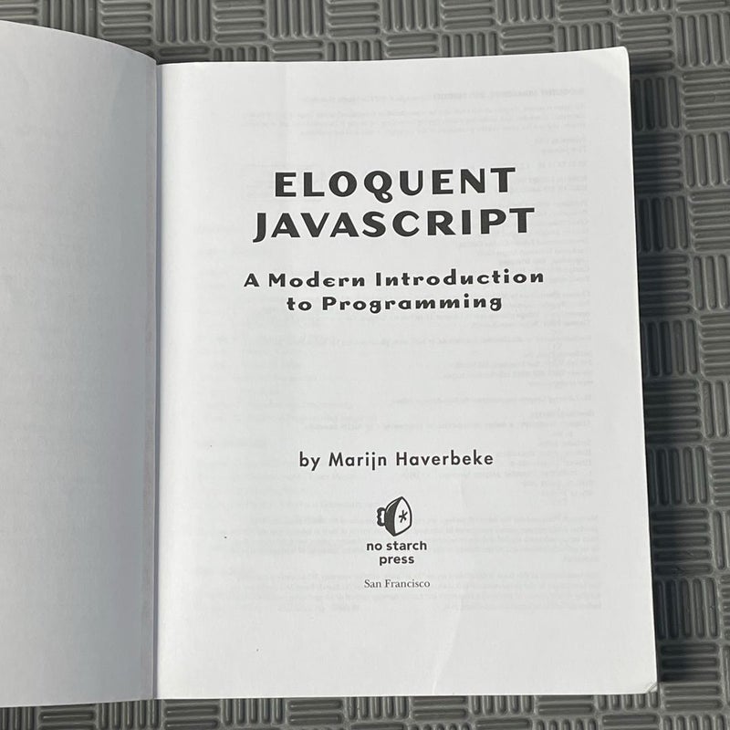 Eloquent JavaScript, 3rd Edition