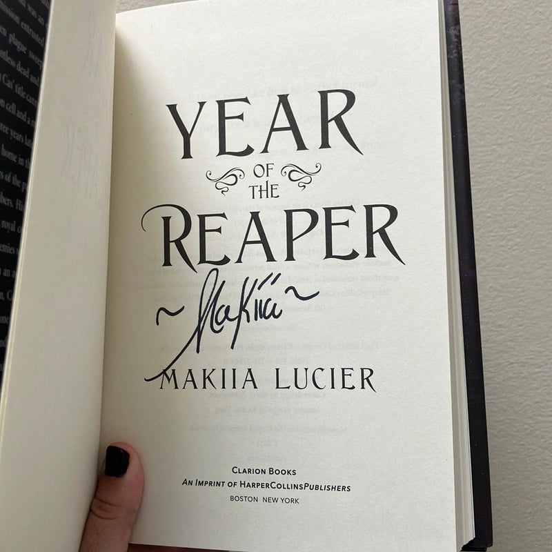 Year Of The Reaper Beacon Box Edition Signed