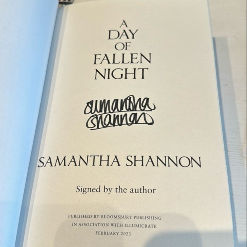 A Day of Fallen Night (The Roots of Chaos) Illumicrate Signed Edition