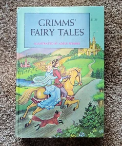 Grimms Fairy Tales Antique book