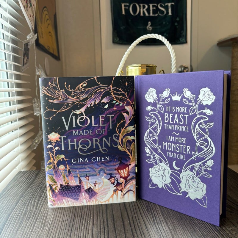 Violet Made of Thorns HANDSIGNED Owlcate Exclusive 1st Ed.