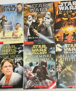 Complete 6 Book Set-Star Wars