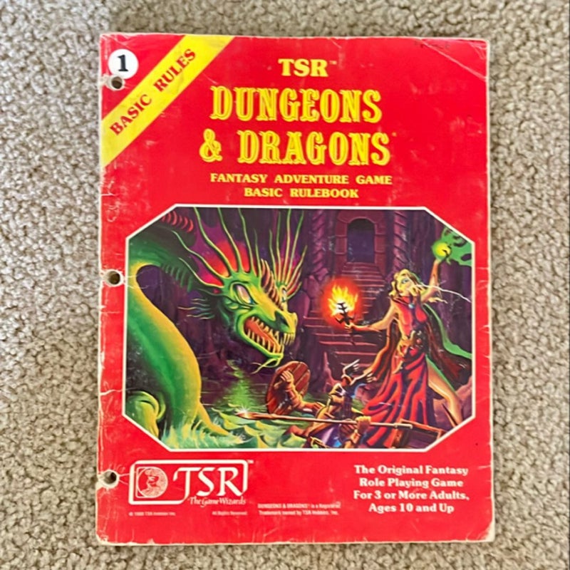 Dungeons & Dragons Fantasy Adventure Game Basic Rulebook