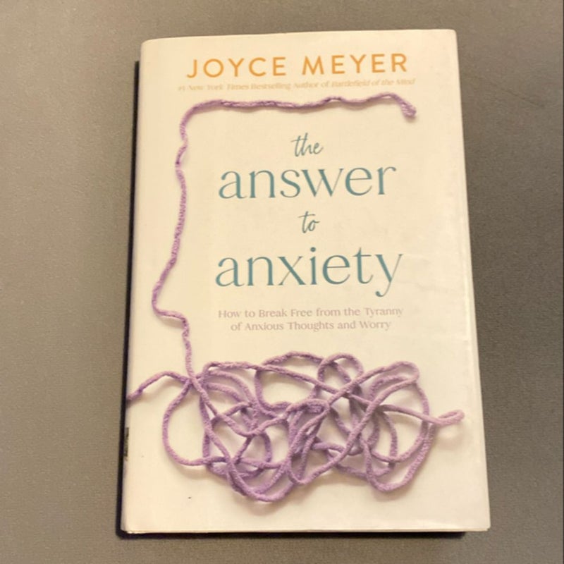 The Answer to Anxiety