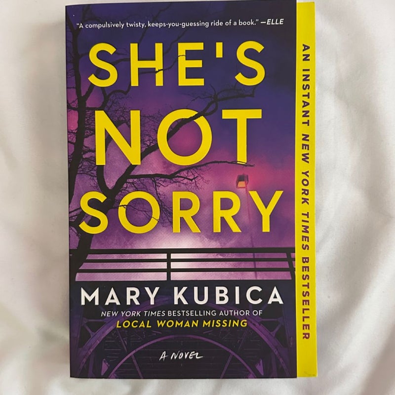 She’s Not Sorry