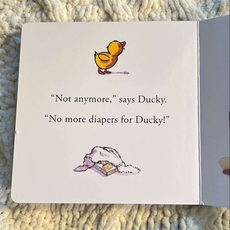 No More Diapers for Ducky!