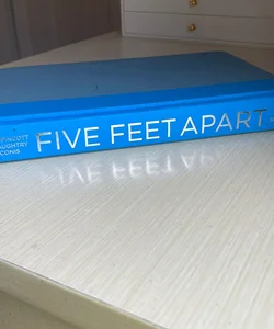five feet apart