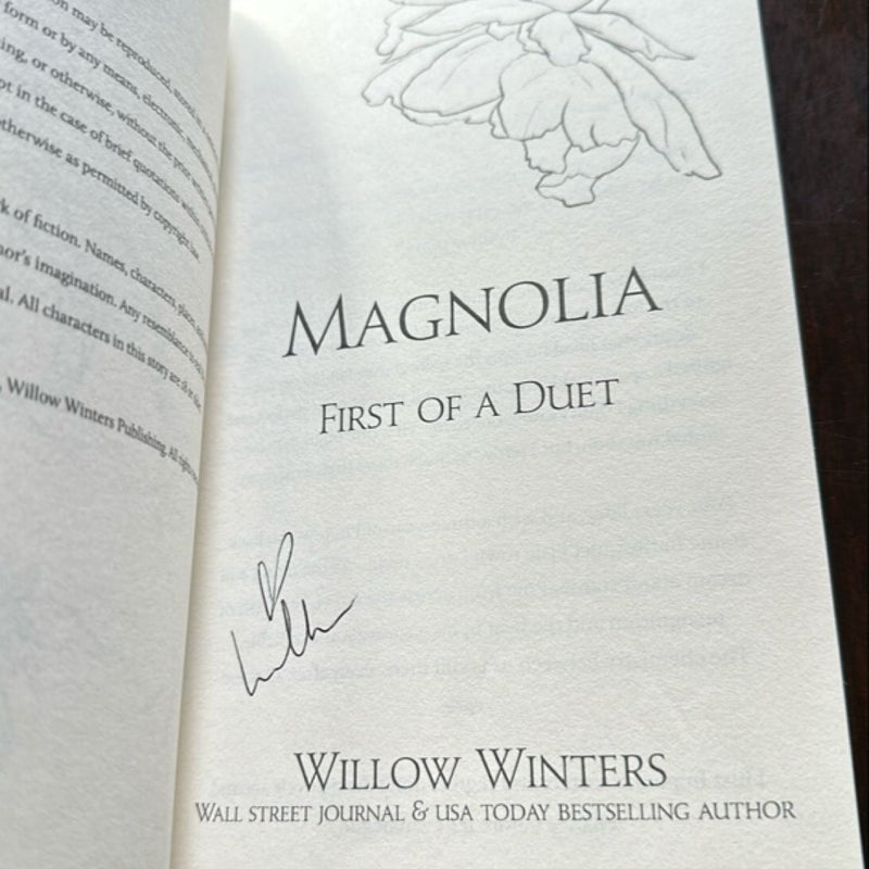 SIGNED Magnolia: Tequila Rose & Autumn Night Whiskey