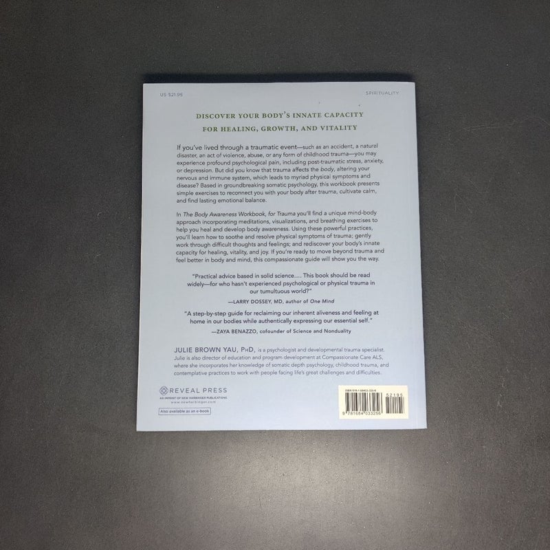 The Body Awareness Workbook for Trauma