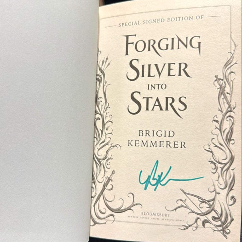 SIGNED Forging Silver Into Stars