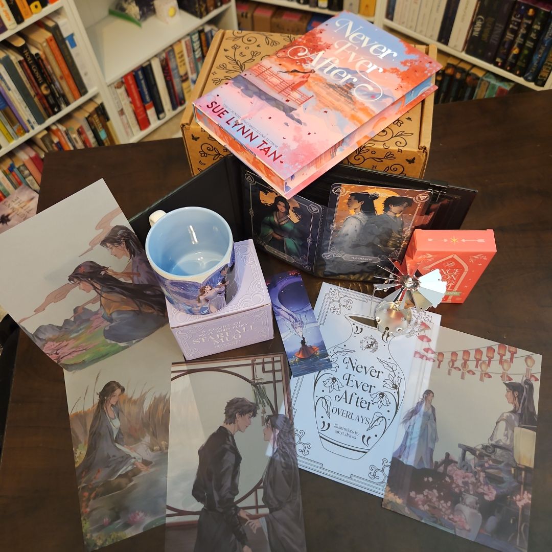 Fairyloot September YA Book + Goodies Never Ever After by Sue Lynn Tan