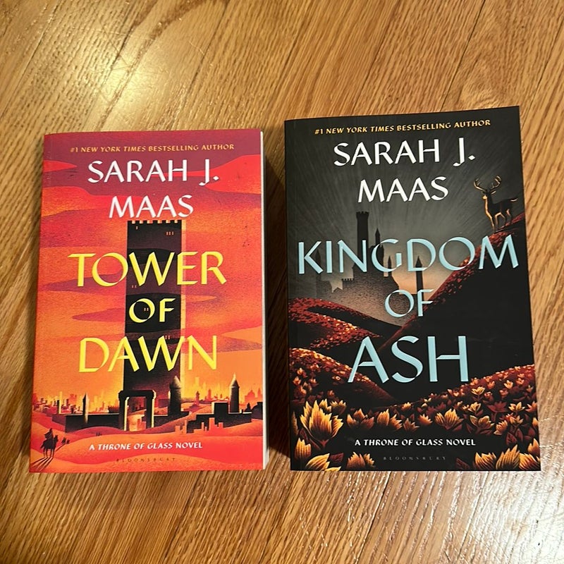 Throne of Glass Complete Series (paperback) 
