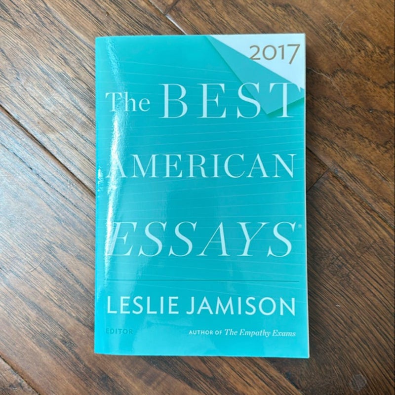 The Best American Essays 2017