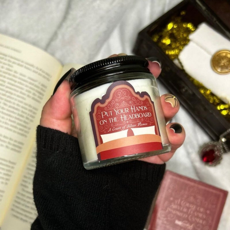✨ New! Bookish Box A Court of Silver Flames Inspired Candle ✨