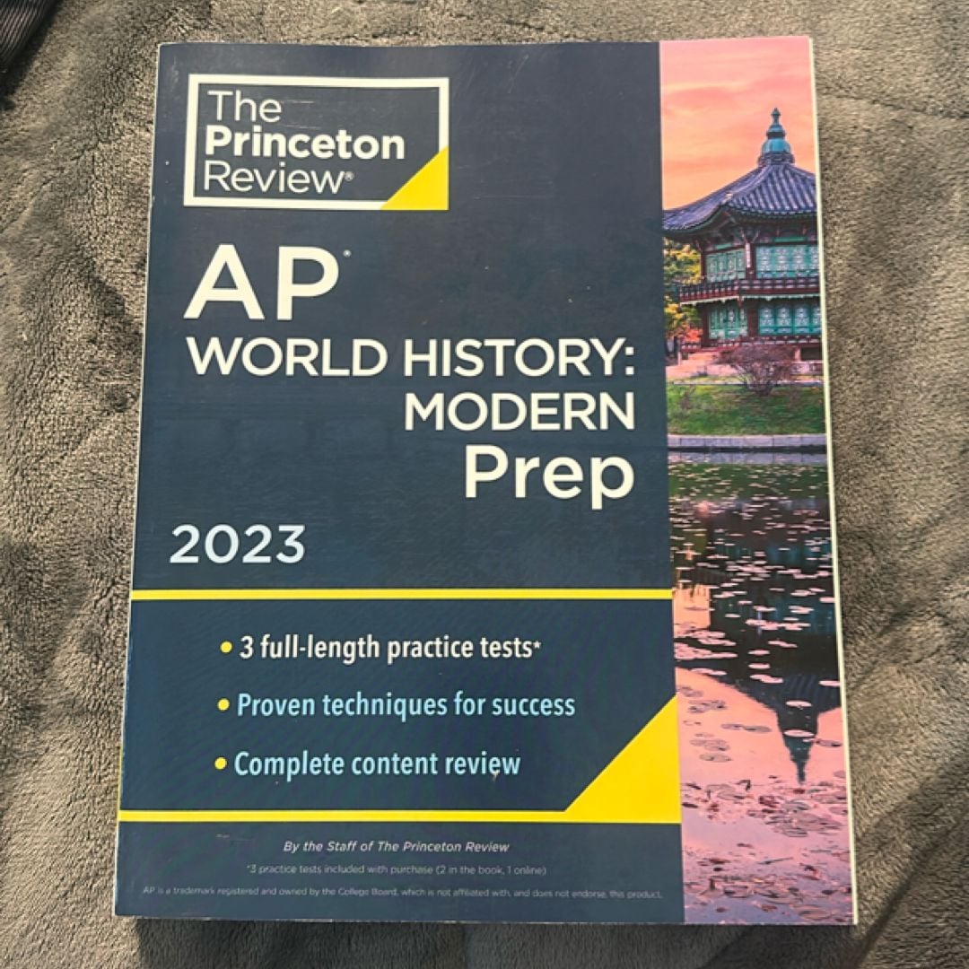 Princeton Review AP World History: Modern Prep 2023 by The Princeton ...