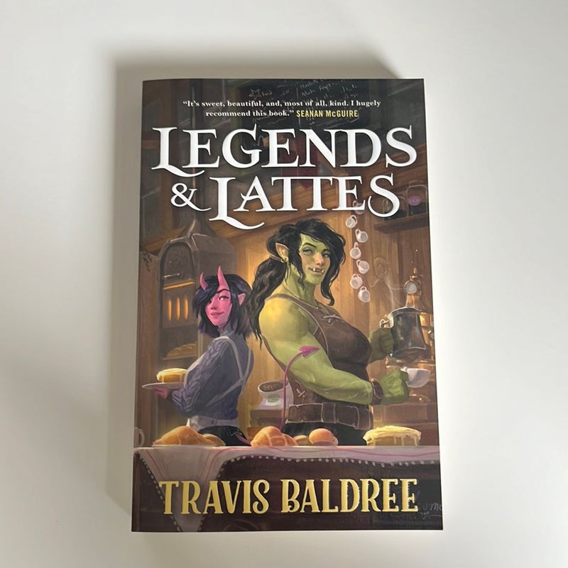 Legends and Lattes by Travis Baldree, Paperback