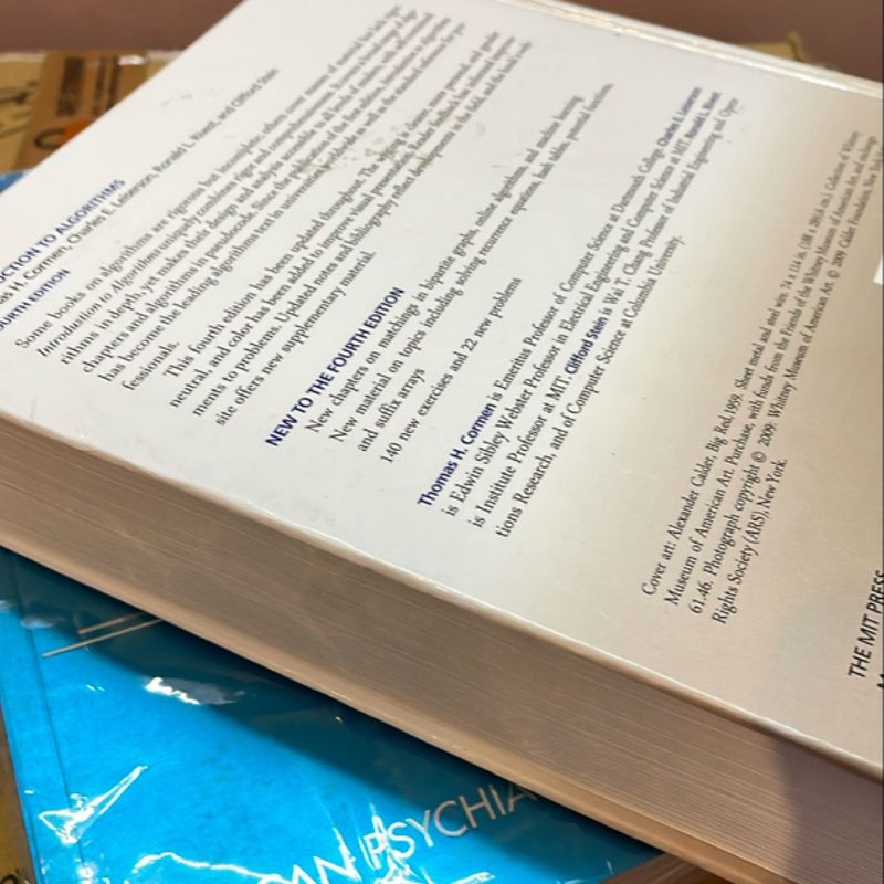Introduction to Algorithms, Fourth Edition