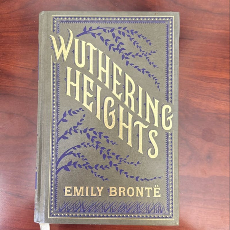 B&N Wuthering Heights Leather Clas- O/P