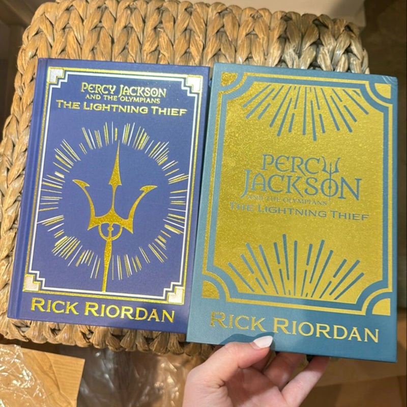 Percy Jackson and the Olympians the Lightning Thief Deluxe Collector's Edition