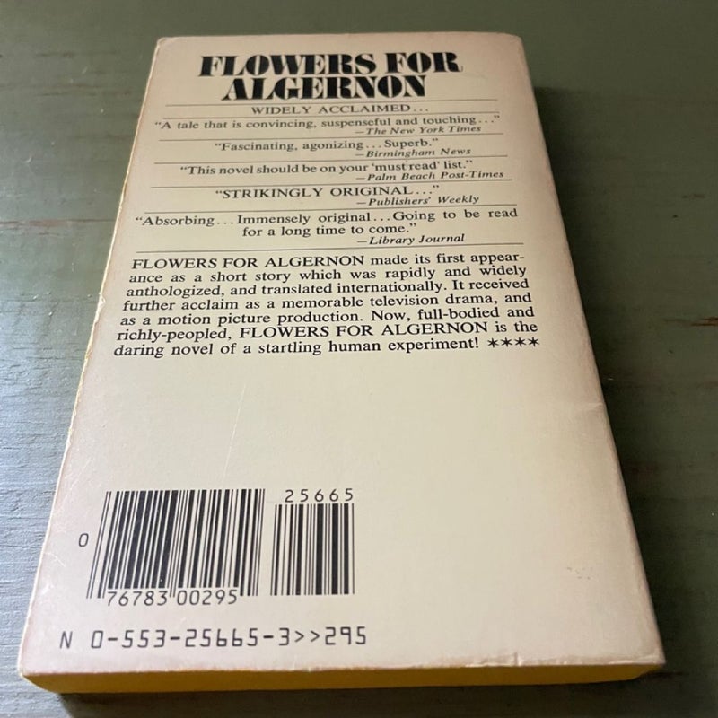 Flowers for Algernon