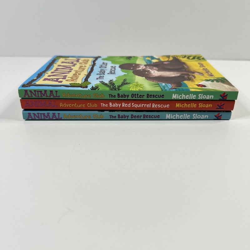 Animal Adventure Club bundle, 3 books