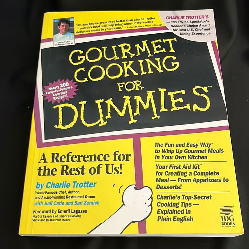 Gourmet Cooking for Dummies