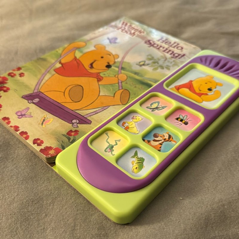 Disney Winnie the Pooh: Hello, Spring! Sound Book by PI Kids
