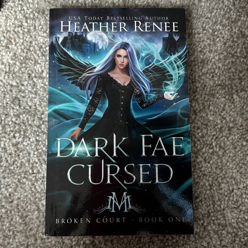 Dark Fae Cursed - signed