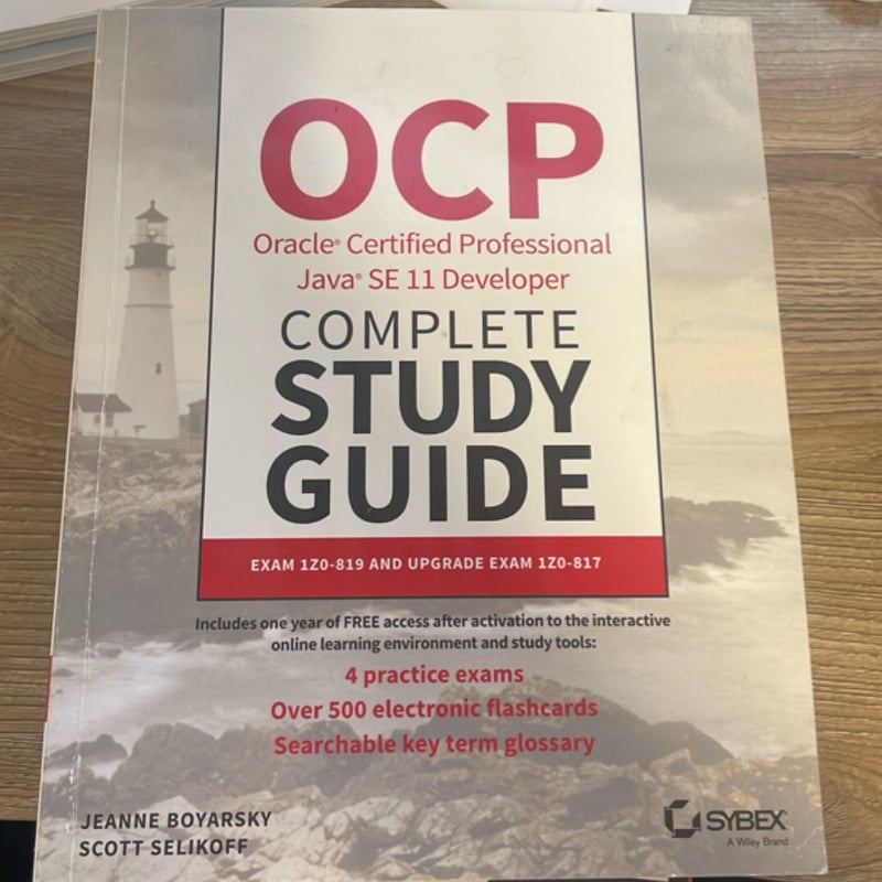 OCP Oracle Certified Professional Java SE 11 Developer Complete Study ...