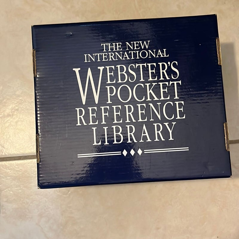 The New International Webster's Reference Library (8 books)