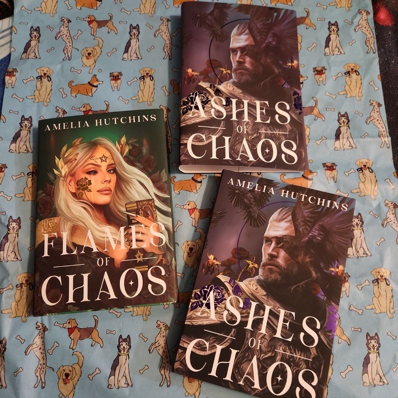 ARCANE editions. Flames of Chaos and Ashes of Chaos 